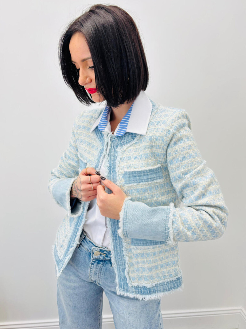 Chanel-Style Denim Jacket