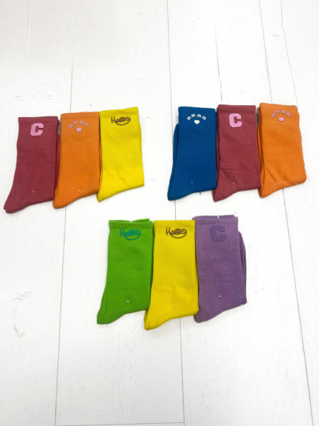 Chaussettes uni