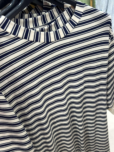 Striped & Lace Dress