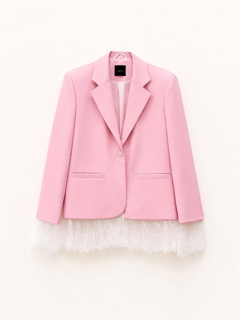 Blazer dentelle
