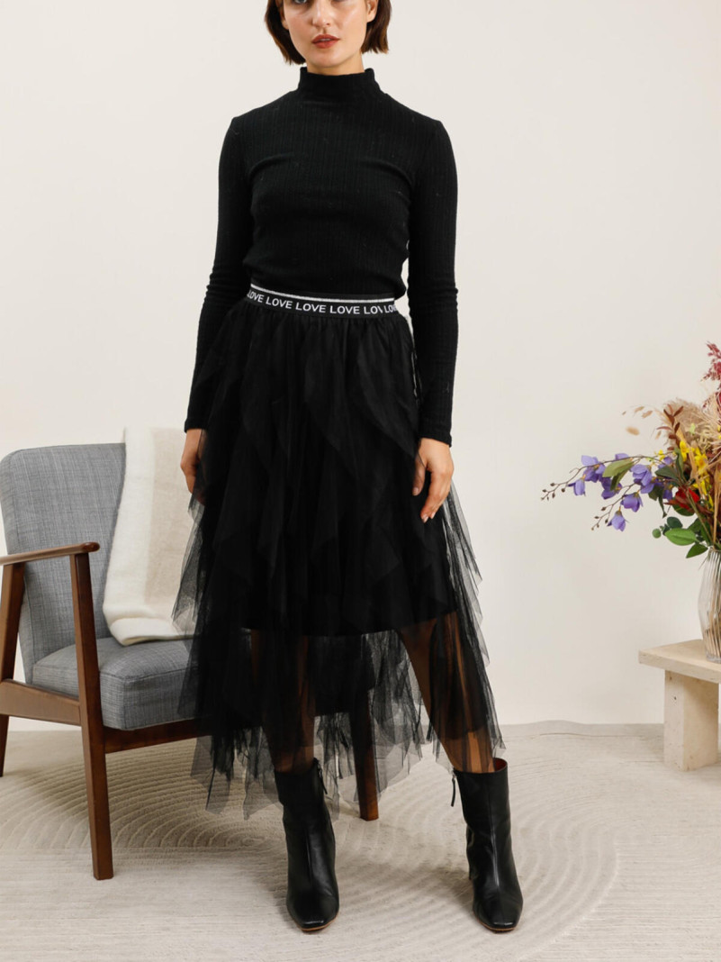 Jupe Tulle Noir