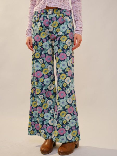 Flower Field Jeans
