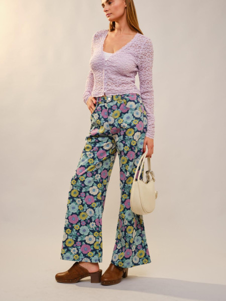 Flower Field Jeans