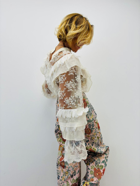 English Lace Blouse