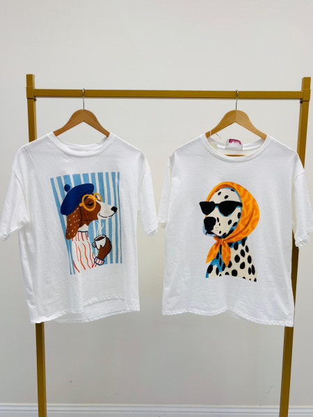 Dalmatian Chic T-shirt