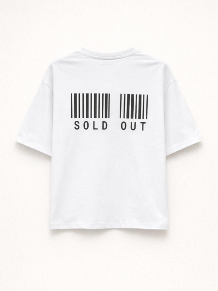 T-shirt Barcode "Sold Out"