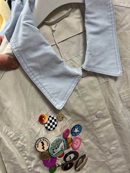 Veste Utility à Badges