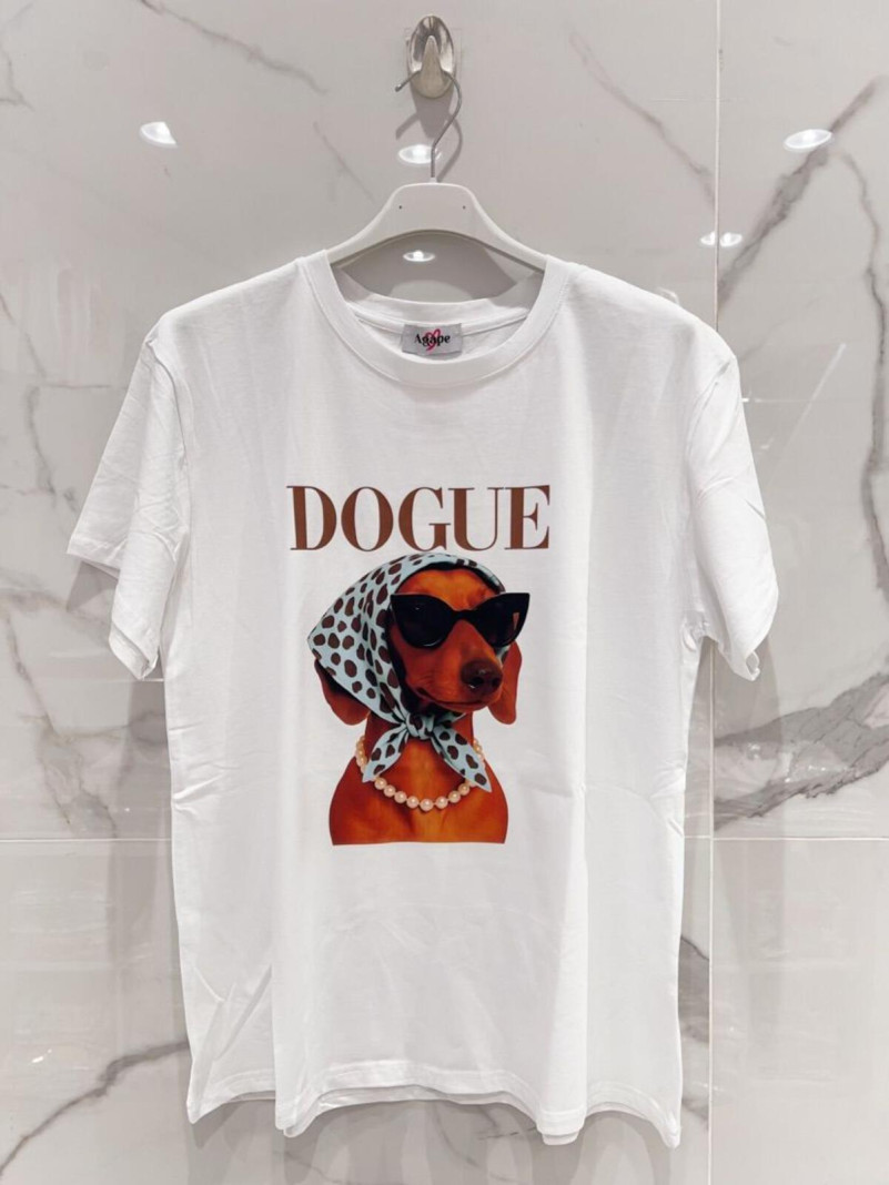 T-shirt "DOGUE" Foulard &...