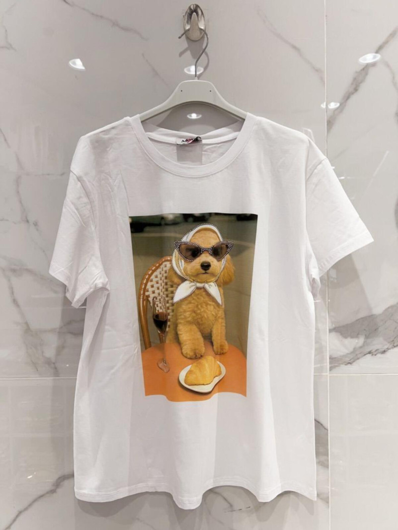 T-shirt "Caniche French...