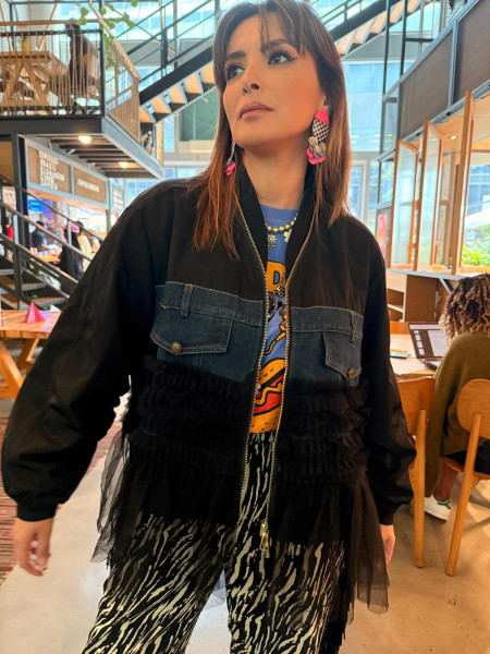 Veste Bomber "Mix & Match"