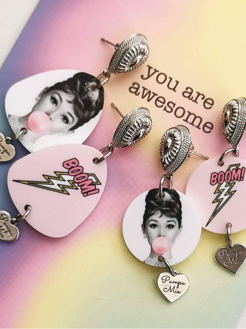 Boucles d'oreilles "Boom...