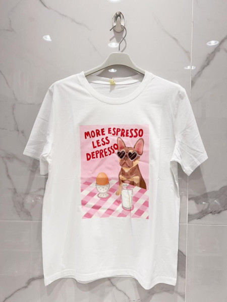 T-Shirt Graphic "More Espresso"