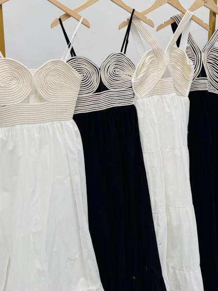 Robe Longue "Cordages Couture"