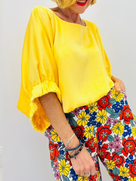 "Floral Garden" Palazzo Pants