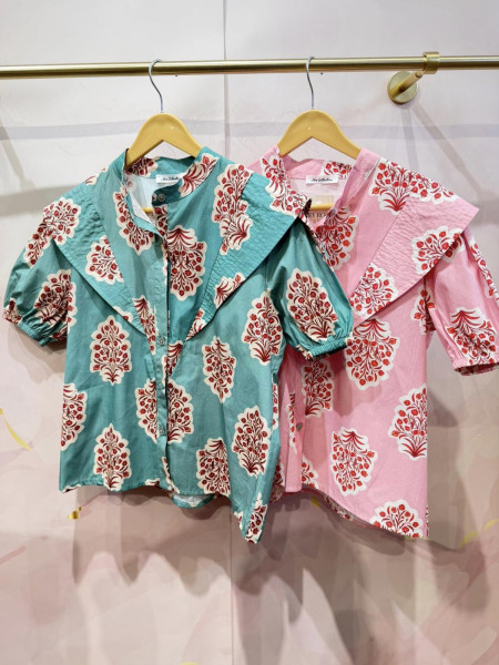 Baroque Floral Print Shirt