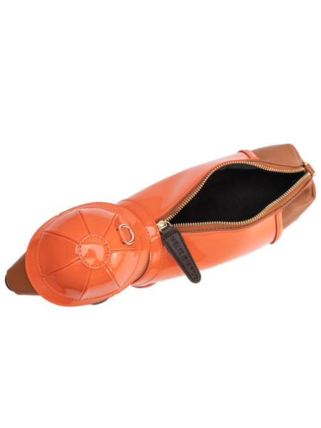 Sac Bandoulière "Teckel Inspecteur" Orange