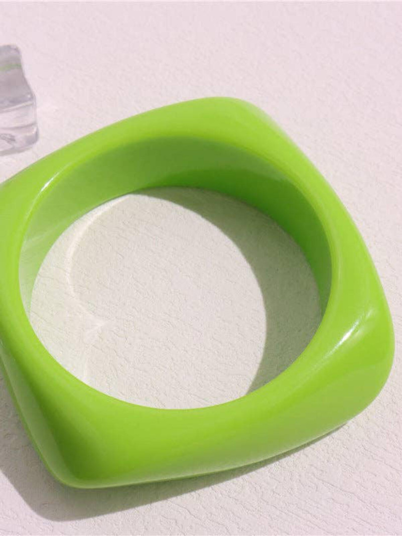 Bracelet Acrylique Carré