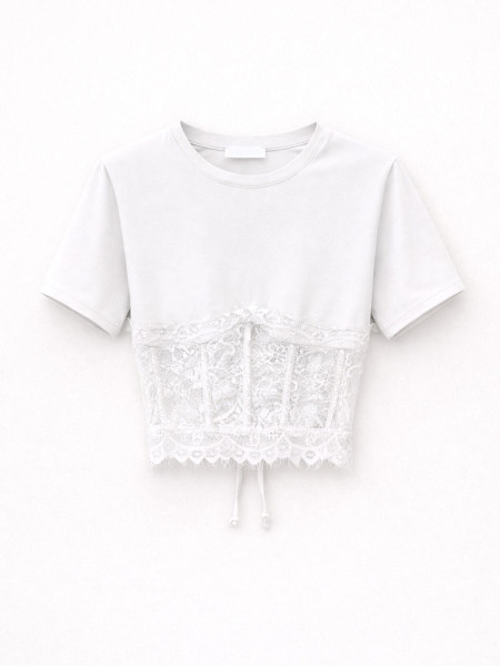 Top "Romance" Finition Dentelle