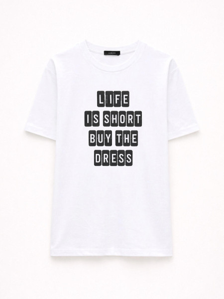 T-shirt "Life is Short"