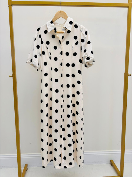 Robe Longue "Escale" à Pois
