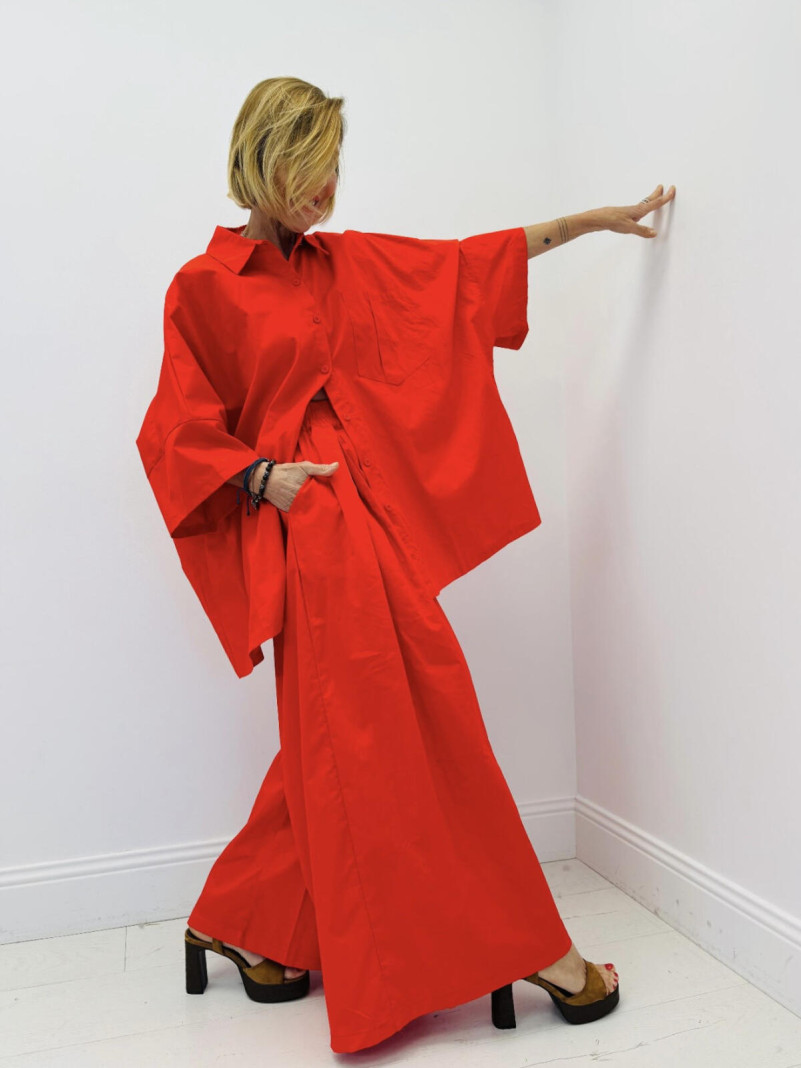 Ensemble Fluide Rouge Passion