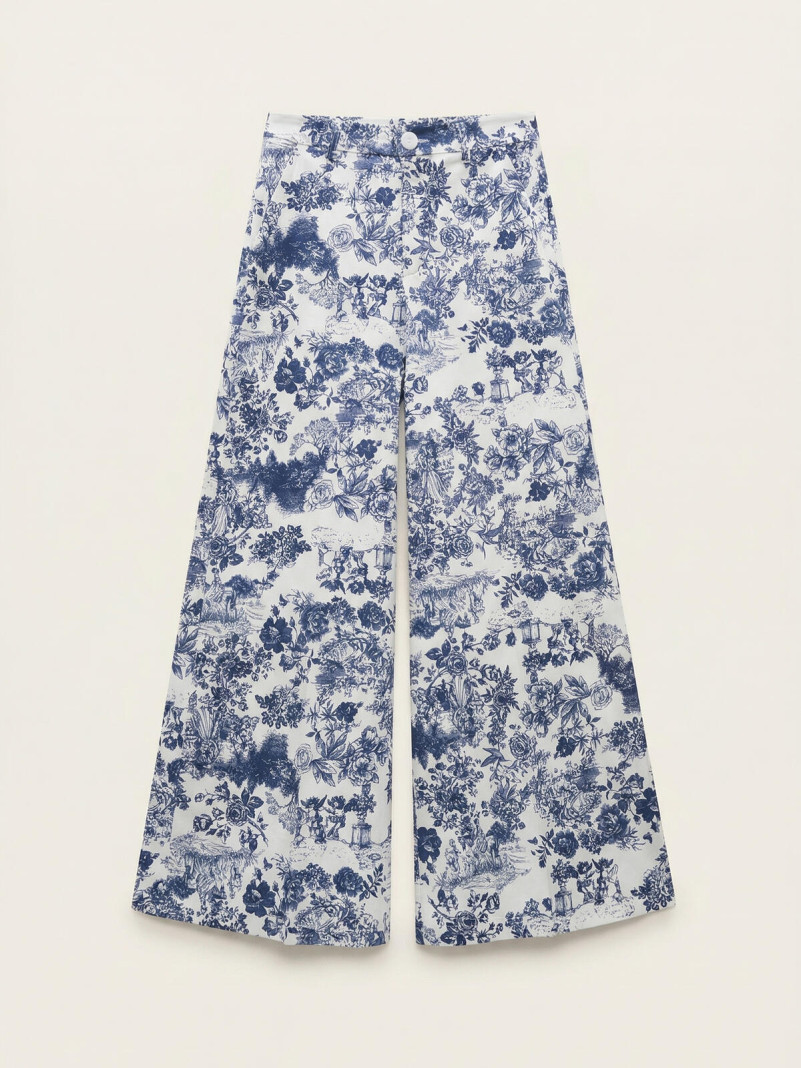 Pantalon Palazzo Imprimé...