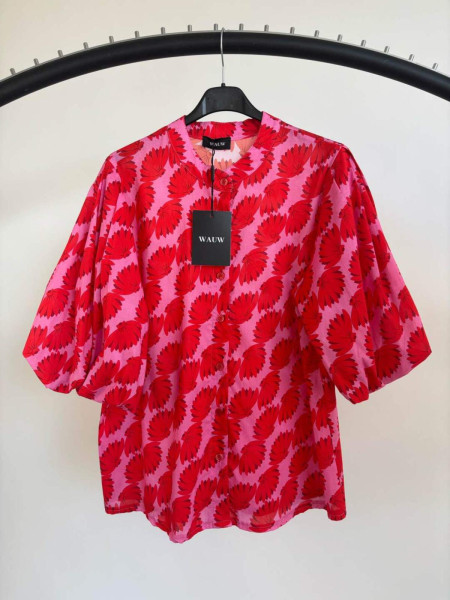 Blouse Bohème Imprimé "Rosaces"