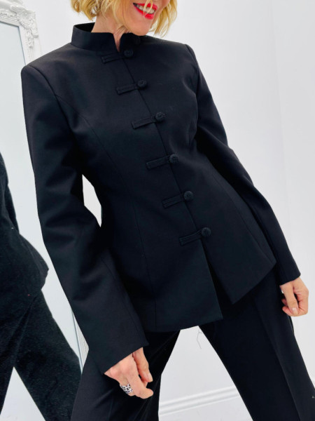 Pantalon noir de costume