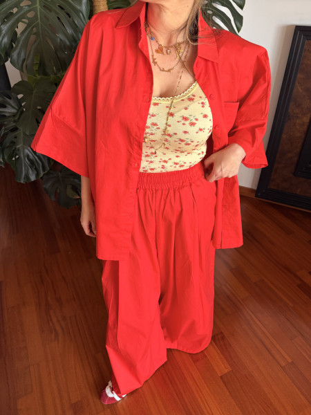 Ensemble Fluide Rouge Passion