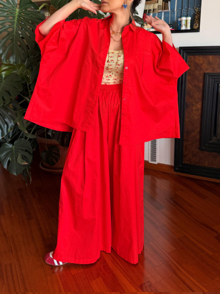 Ensemble Fluide Rouge Passion