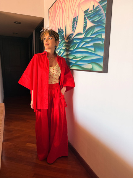 Ensemble Fluide Rouge Passion