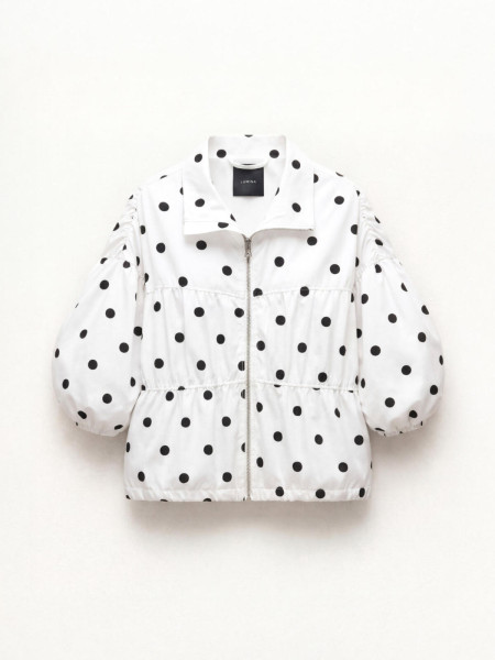 Blouse Volantée à Pois