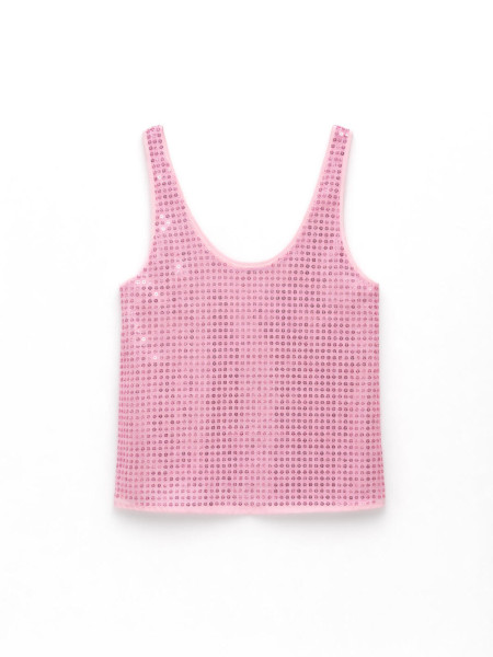 Top de Soirée à Paillettes