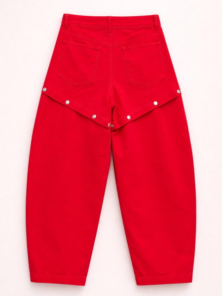 Jean ou short Rouge Passion