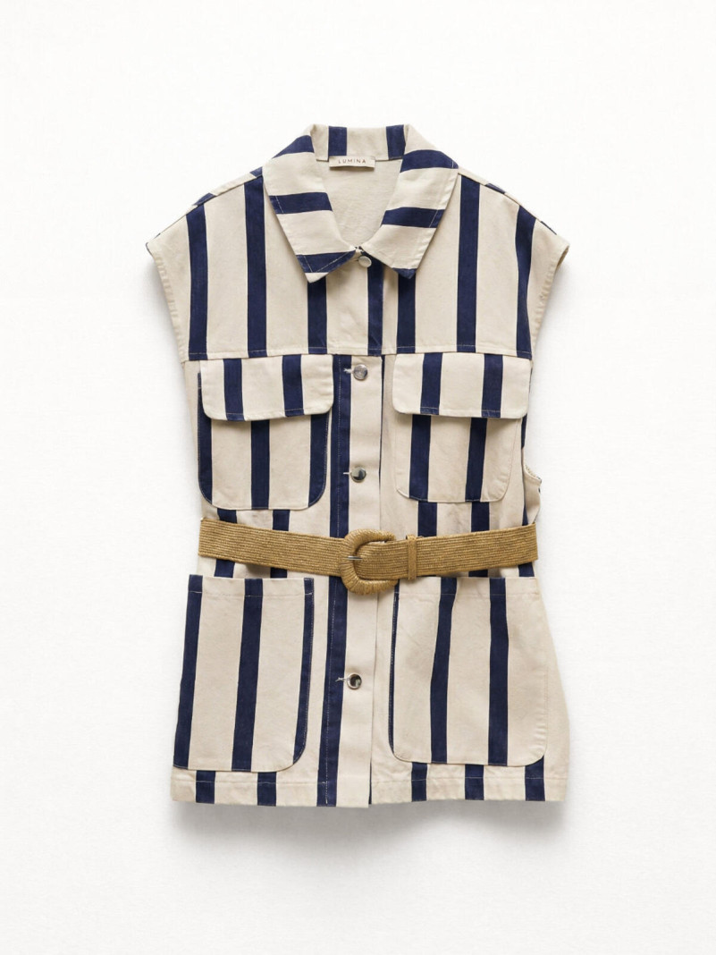 Gilet à Rayures