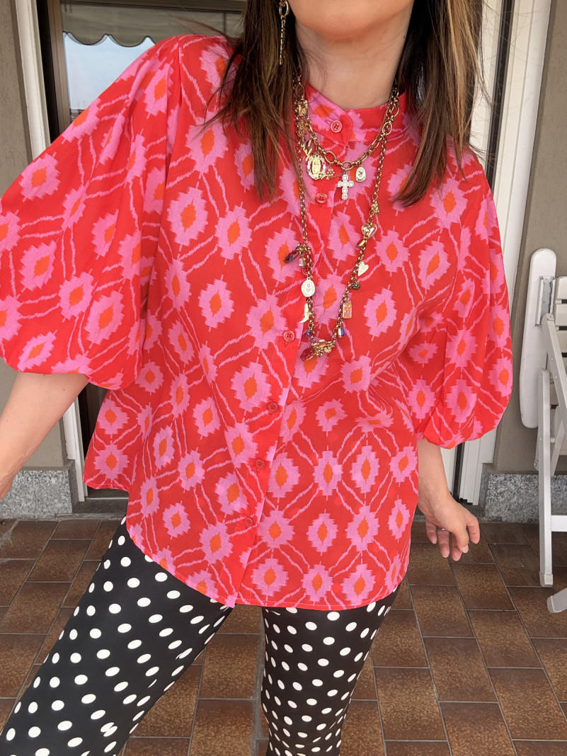 Blouse Vaporeuse Imprimé...