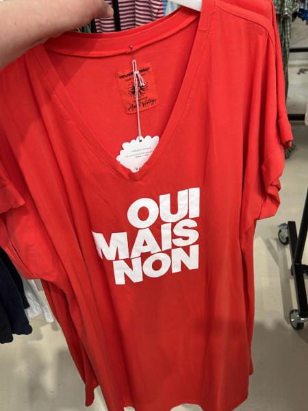 T-shirt Long oui mais non