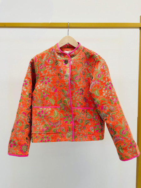 Veste Style "Indienne" Brodée