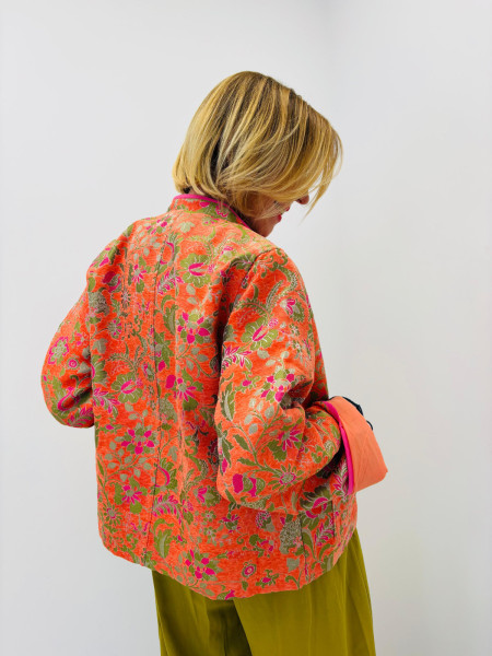 Veste Style "Indienne" Brodée