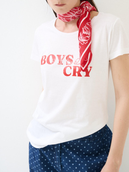 T-shirt "Boys Don't Cry"