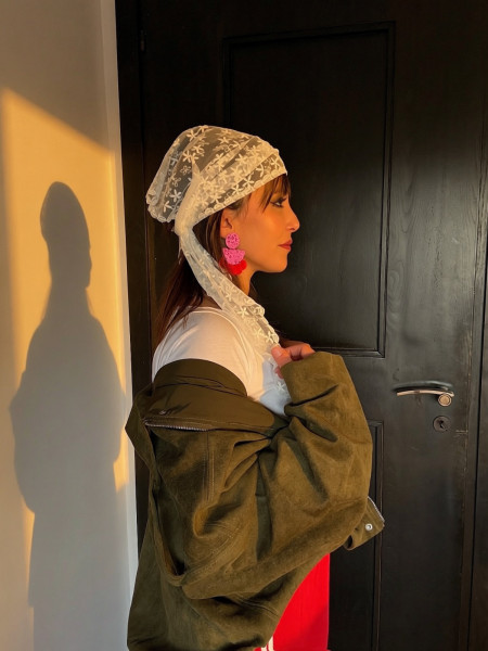Foulard en Dentelle