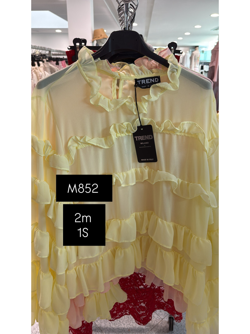 Blouse Fluide à Volants