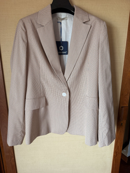Blazer Droit Gris Chine