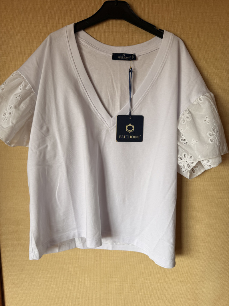 T-shirt Col en V Essentiel