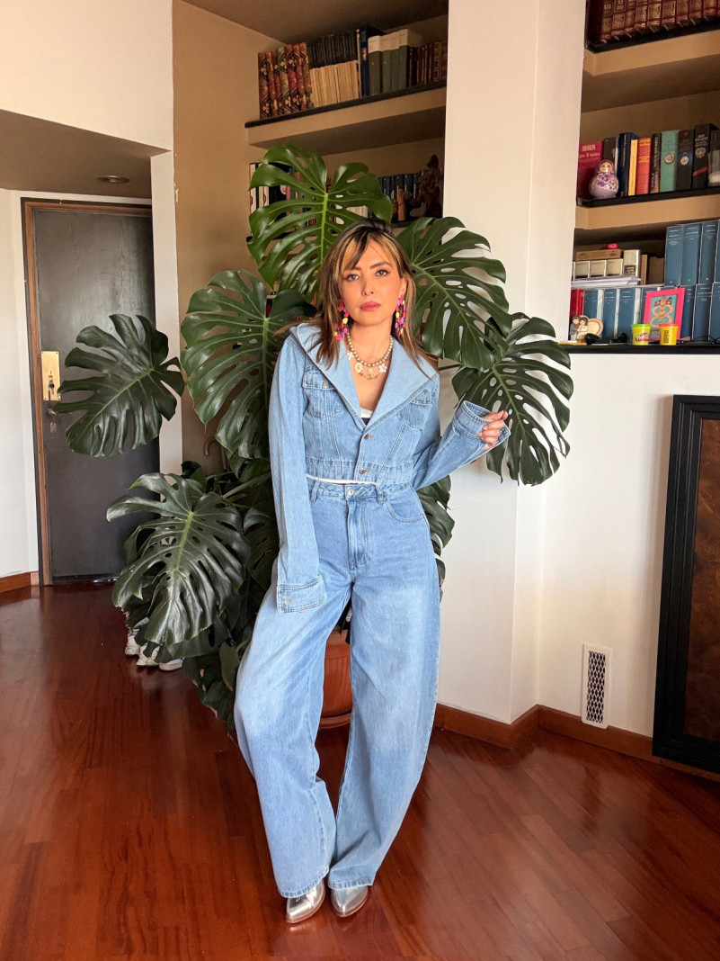Jean balloon-denim