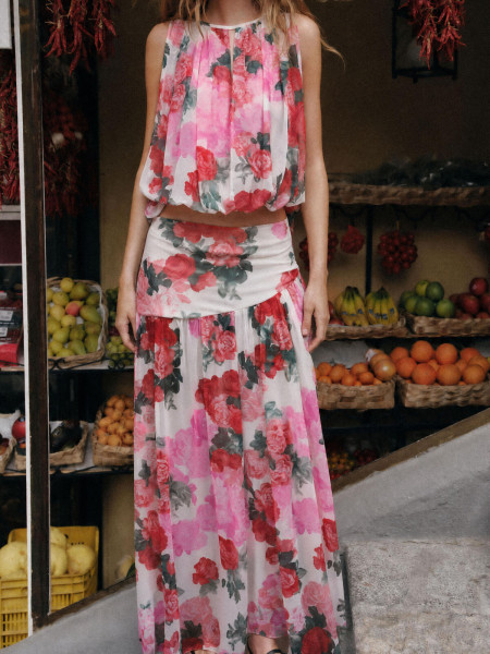 Jupe avec culotte tulle Barbara
