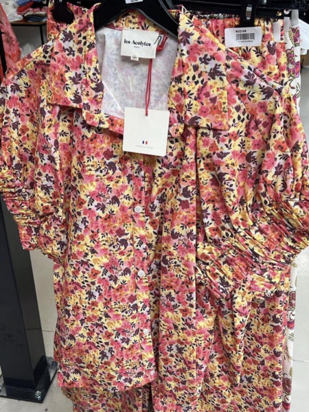 Chemisier à Fleurs