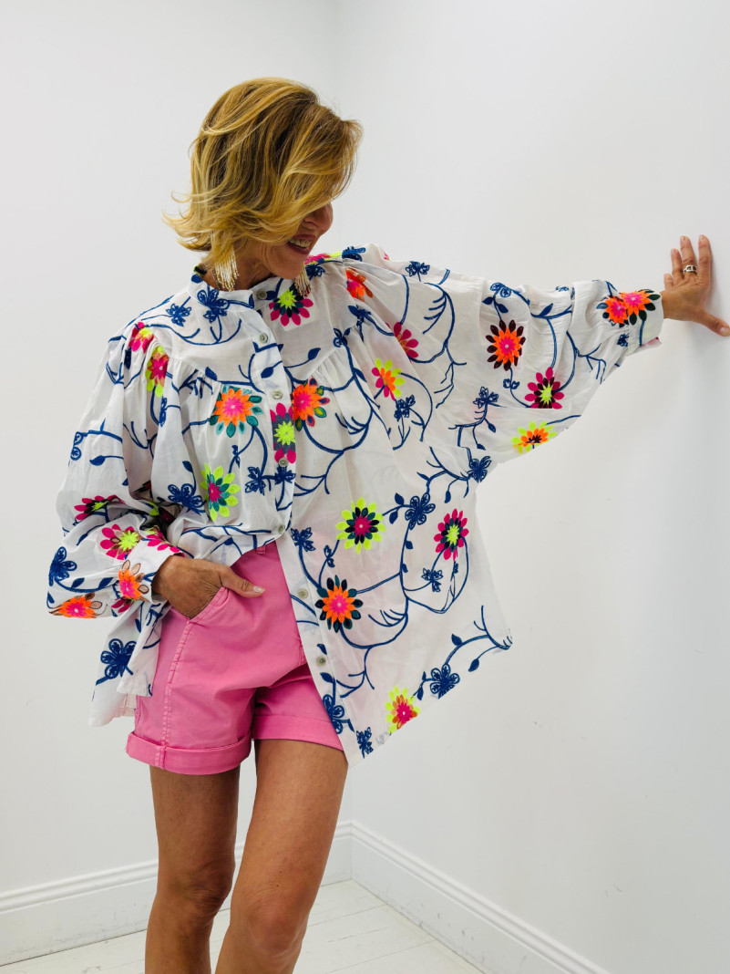 Chemise Oversize à...