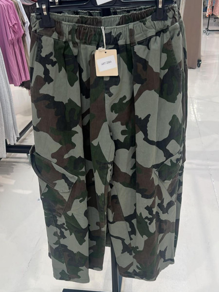 Pantalon Cargo Militaire Ceinturé