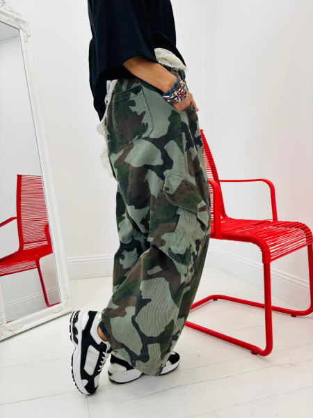 Pantalon Cargo Militaire